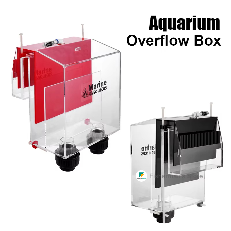 Marine Aquarium Overflow Box - Deniz Kaynakları Akvaryum Su Kutusu, Sifon