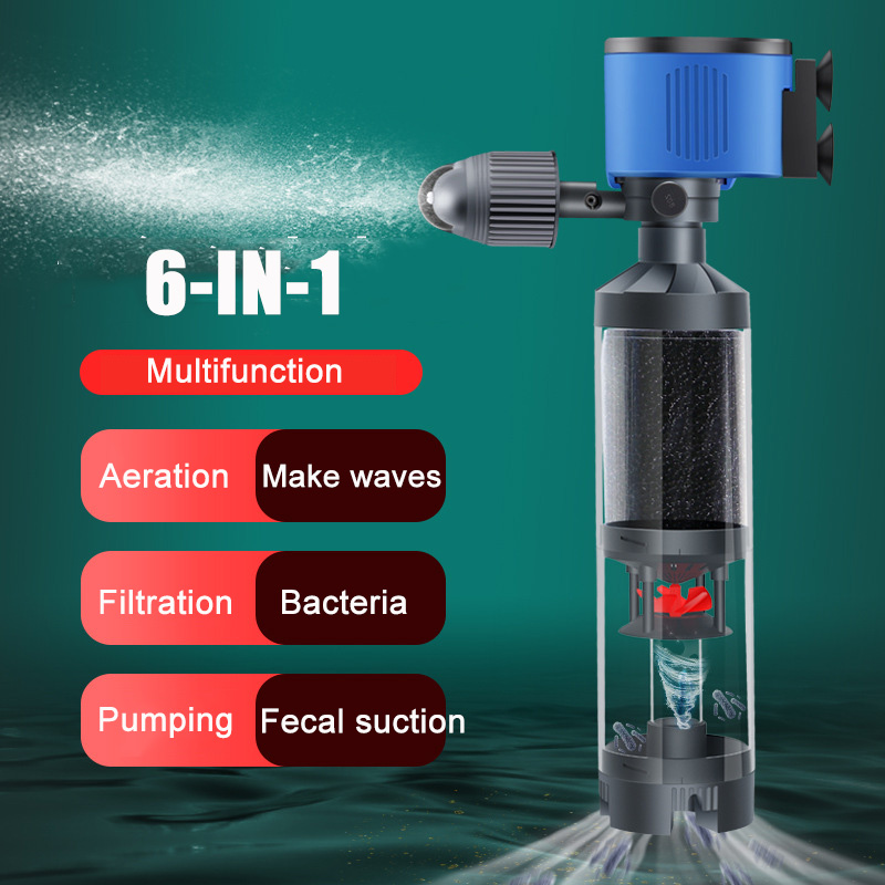 Marine Aquarium Overflow Box - Sessiz balık tankı dahili su filtresi