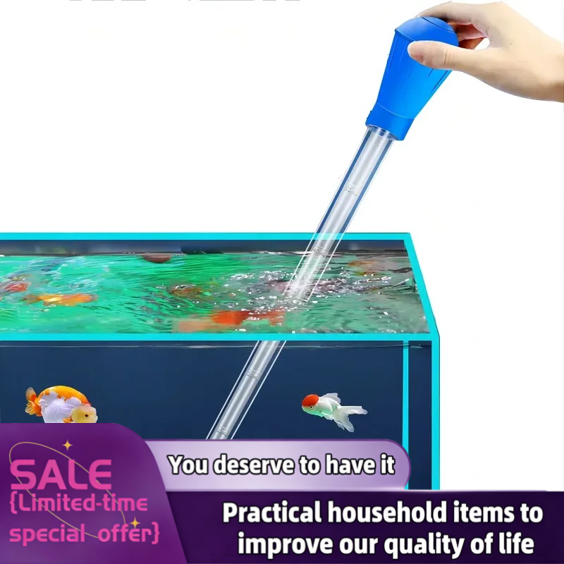 Marine Aquarium Vacuum - Balık Tankları Pooper Uzatma Pipetleri Akvaryum