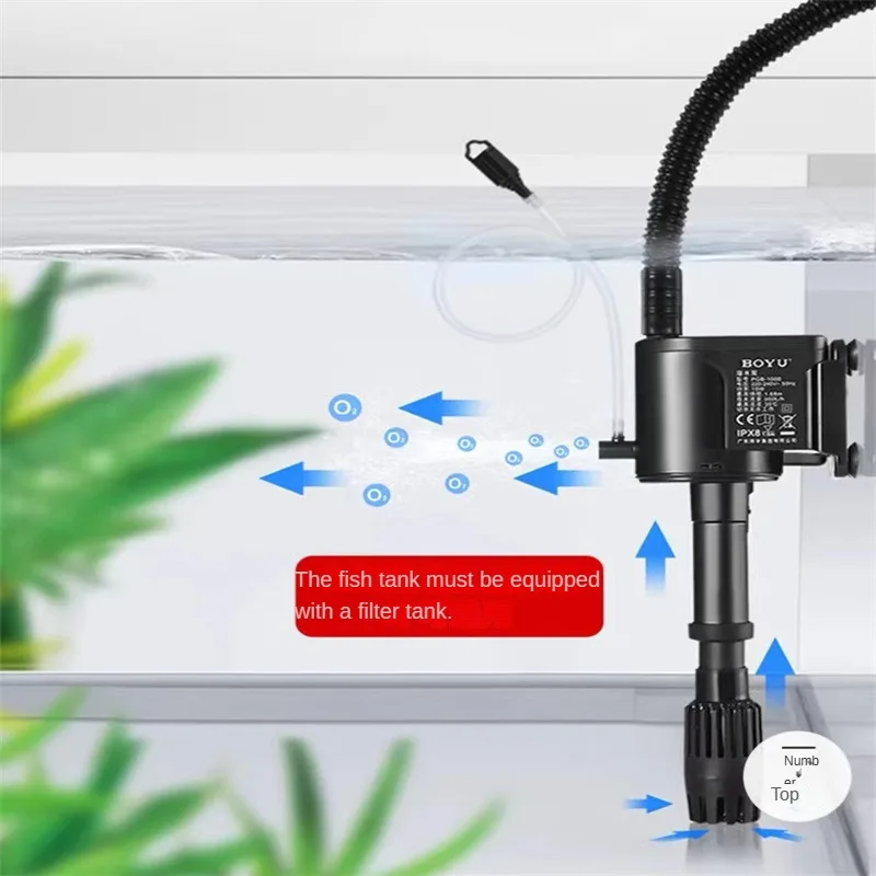 Marine Aquarium Overflow Box - Boyu sessiz üç bir balık tankı