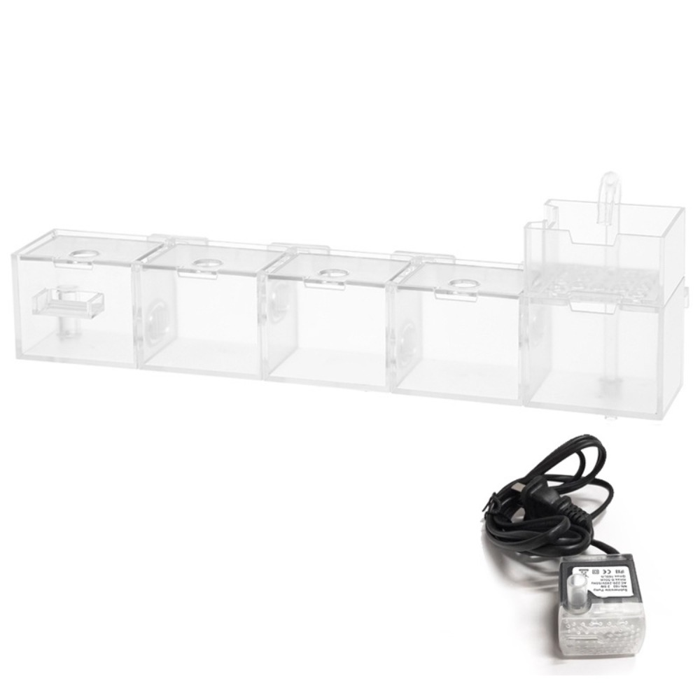 Marine Aquarium Overflow Box - Üçü bir arada Harici Akvaryum Filtresi
