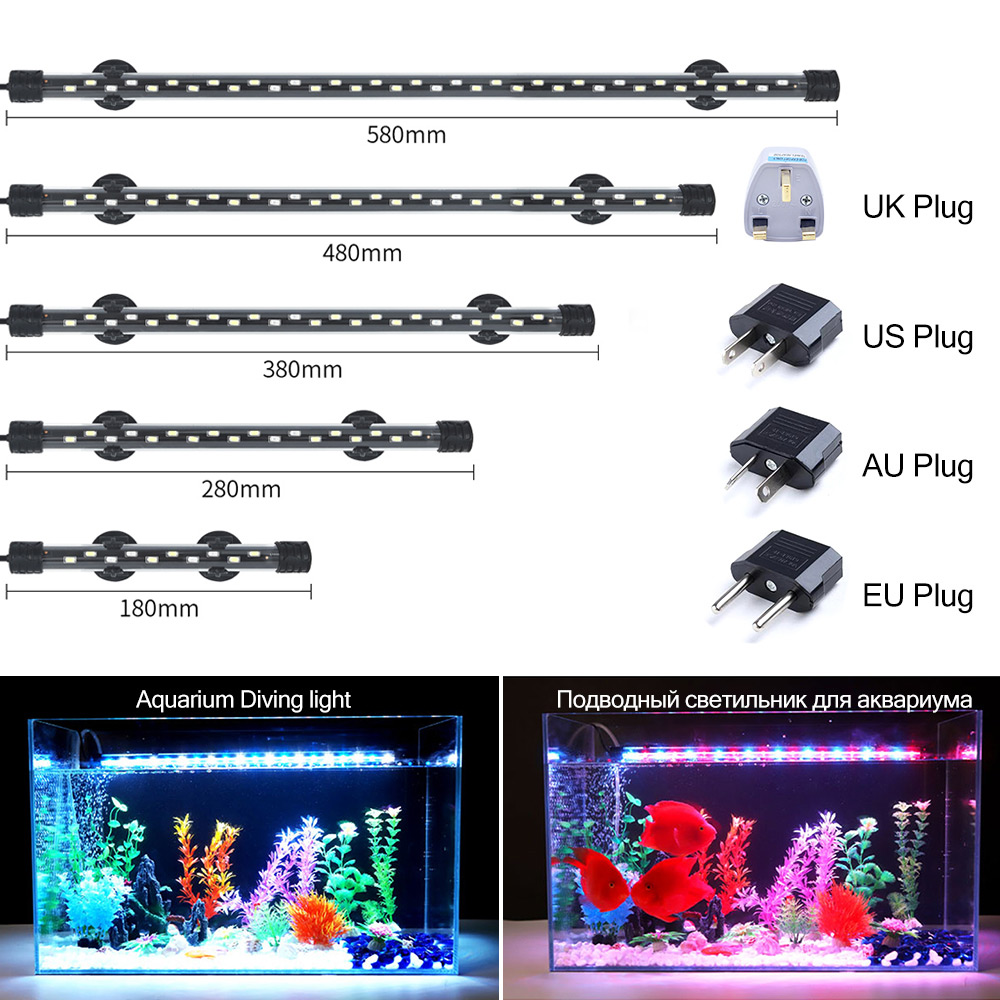 Aquarium Marine Lights - 90-260 V Akvaryum Işık LED Su