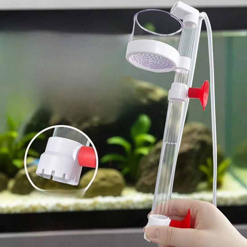 Marine Aquarium Vacuum - Balık Atığı Toplayıcı Akvaryum Tabanı Dışkı