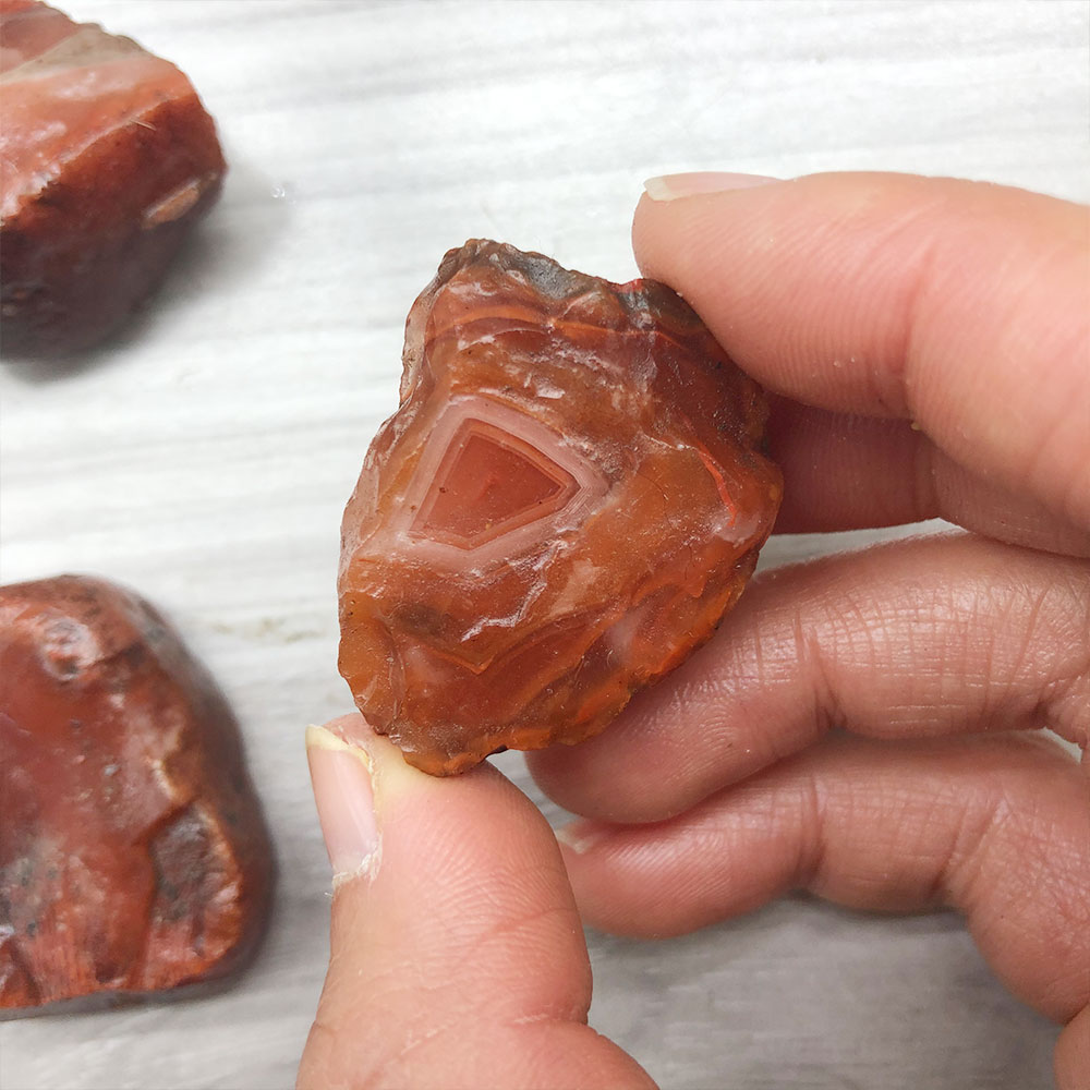 Aquarium Innovative Marine - 1 adet Rastgele Kaba Ham Carnelian
