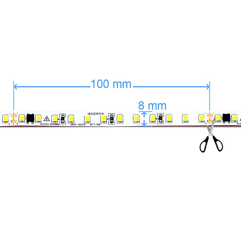AC220V 230V 5M 600 LED Şerit 2 - Actinic Blue Led incelemesi ve fiyatı