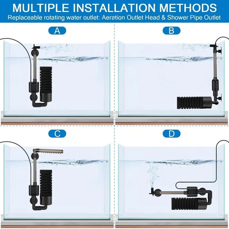Sessiz USB Akvaryum Filtresi T - Marine Aquarium Overflow Box incelemesi ve fiyatı