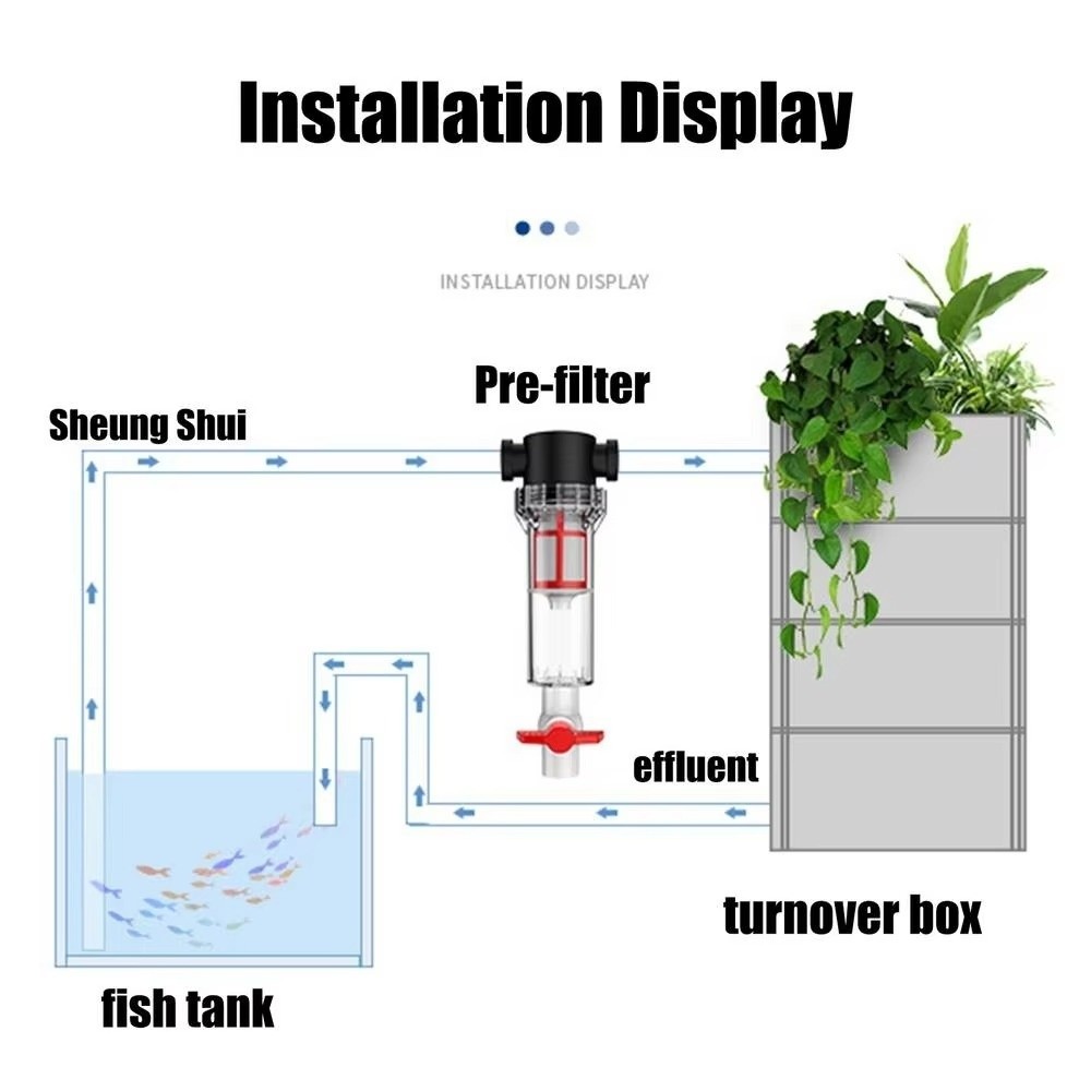 1/2 3/4 Dişi Dişli Akvaryum Dı - Marine Aquarium Overflow Box incelemesi ve fiyatı