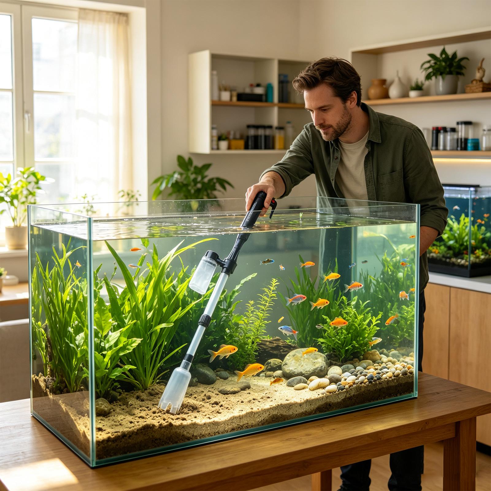 3'ü 1 Arada Akvaryum Vakumlu Ç - Marine Aquarium Vacuum incelemesi ve fiyatı
