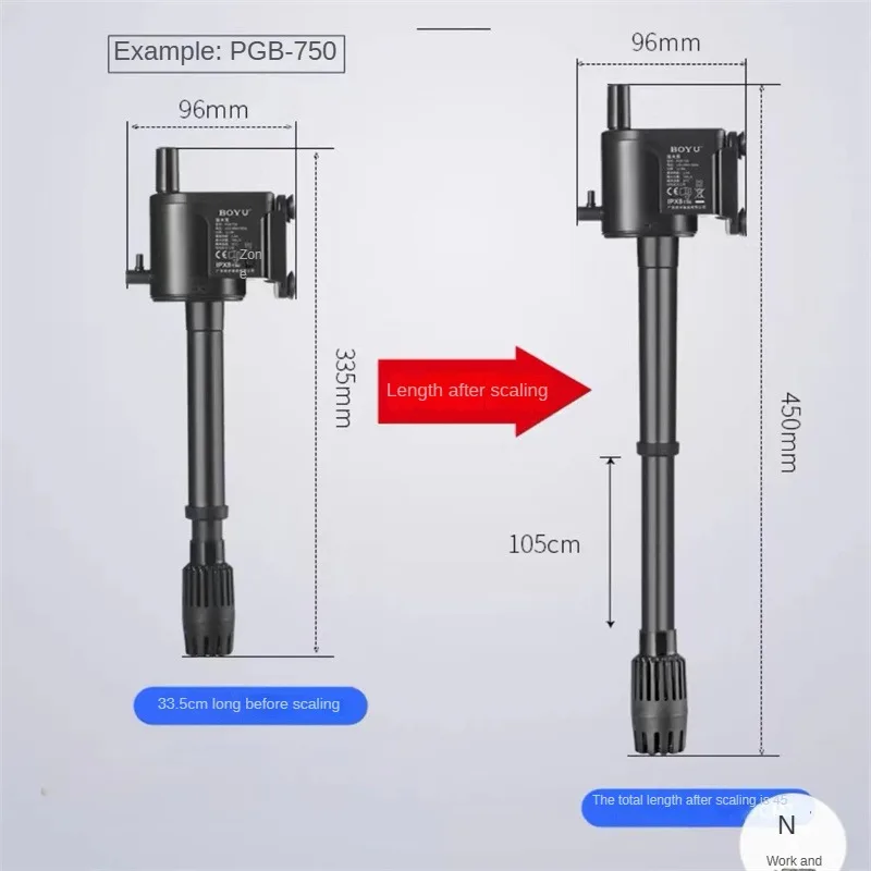 Boyu sessiz üç bir balık tankı - Marine Aquarium Overflow Box incelemesi ve fiyatı