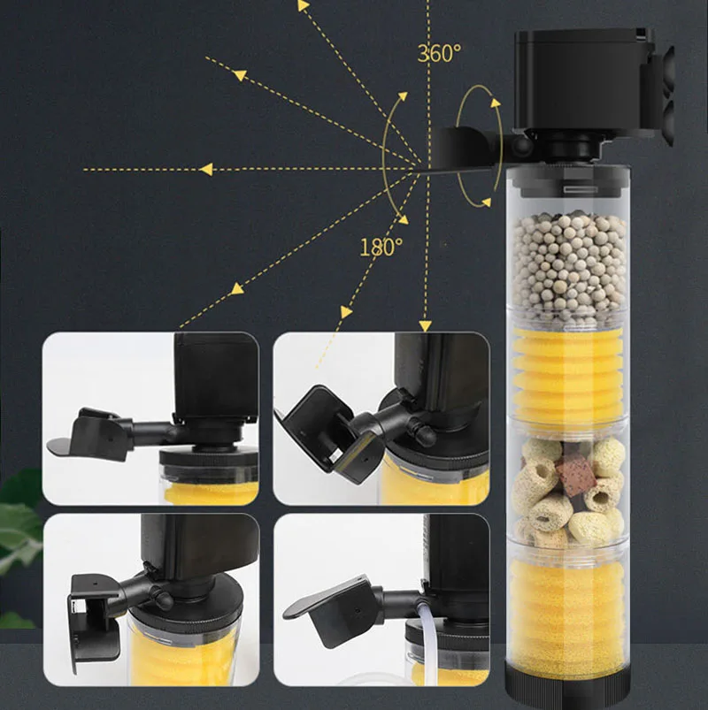 220 V 50Hz Sessiz Filtre Akvar - Marine Aquarium Wave Maker incelemesi ve fiyatı