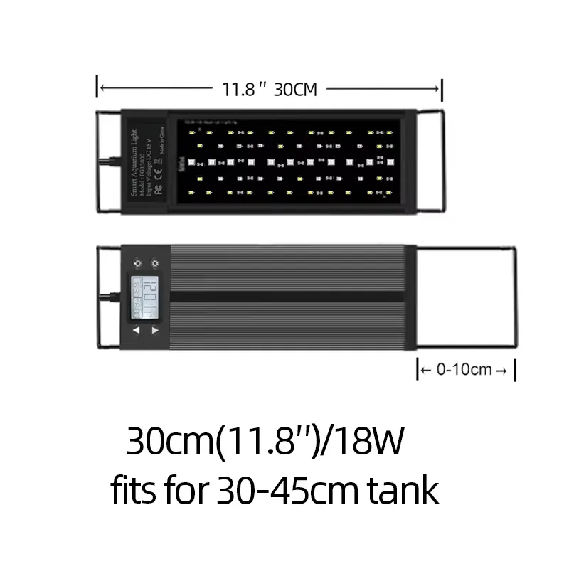 30cm 12 inç Akvaryum LED WRGB  - Marine Aquarium Hours incelemesi ve fiyatı