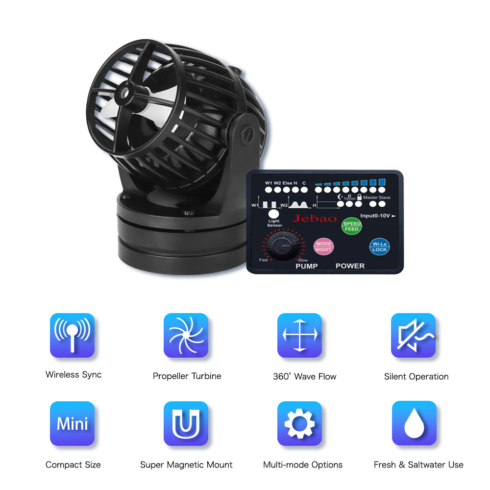 Jebao Jecod SW-2 SW-4 SW-8 SW- - Marine Aquarium Wave Maker incelemesi ve fiyatı