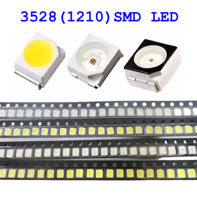 100 adet/2000 adet/grup 3528 1 - Actinic Blue Led incelemesi ve fiyatı