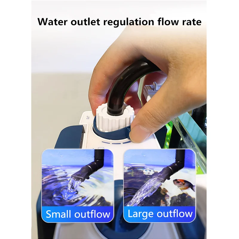 SUNSUN yeni balık tankı filtre - Marine Aquarium Overflow Box incelemesi ve fiyatı