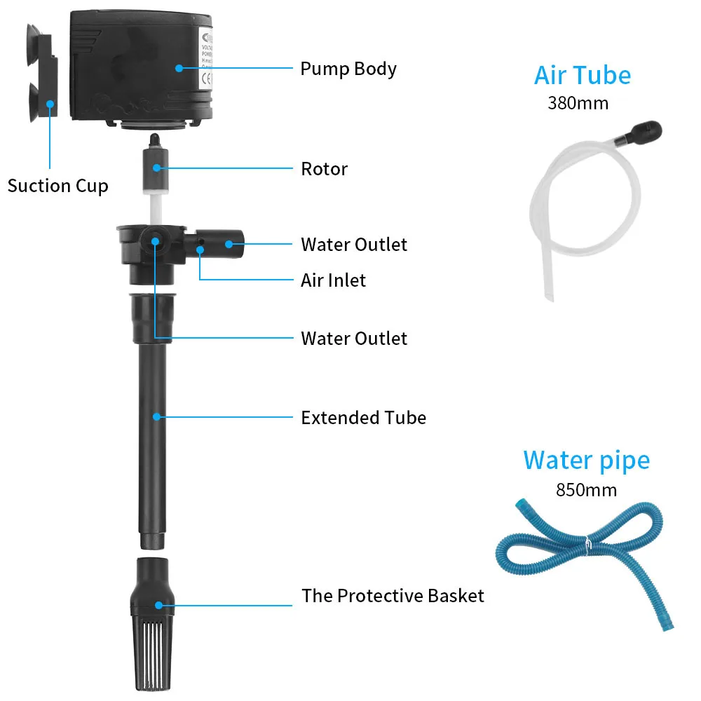 Akvaryum 3 in 1 pompa su sirkü - Marine Aquarium Overflow Box incelemesi ve fiyatı