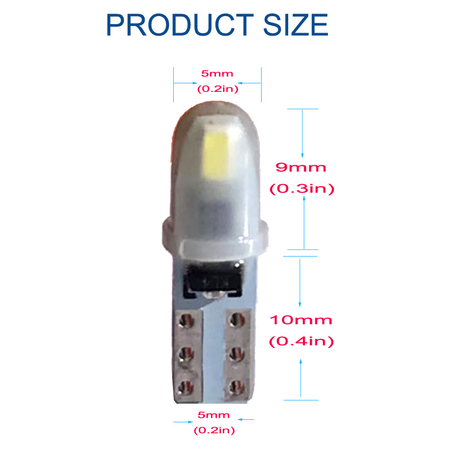10 adet T5 PC74 B8.5 LED Canbu - Actinic Blue Led incelemesi ve fiyatı