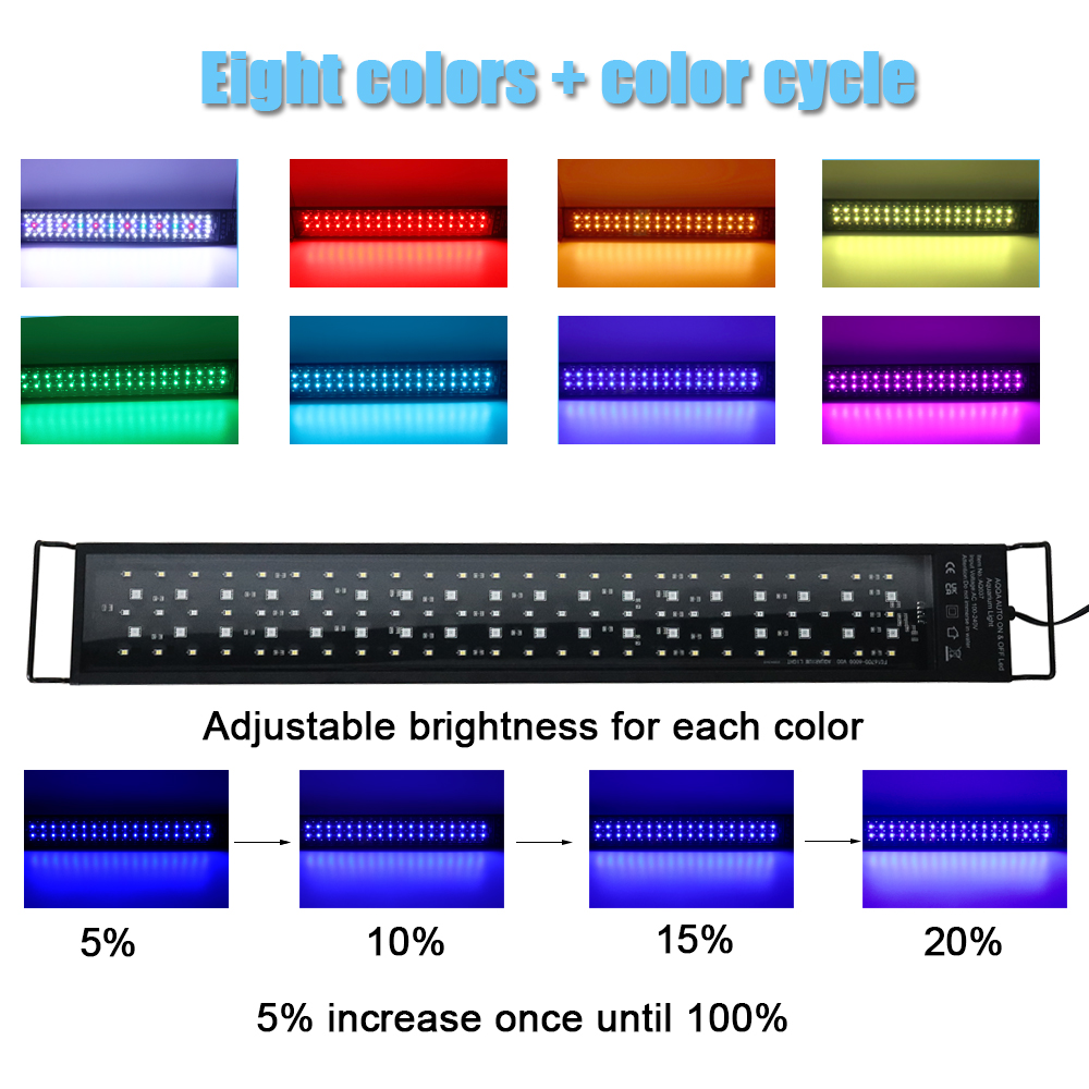 30-60cm Balık Tankı 24/7 Tam S - Aquarium Marine Lights incelemesi ve fiyatı
