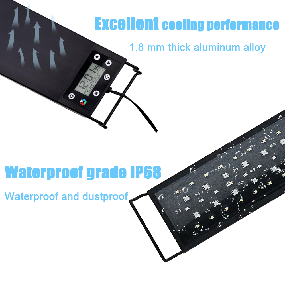 30-60cm Balık Tankı 24/7 Tam S - Aquarium Marine Lights incelemesi ve fiyatı