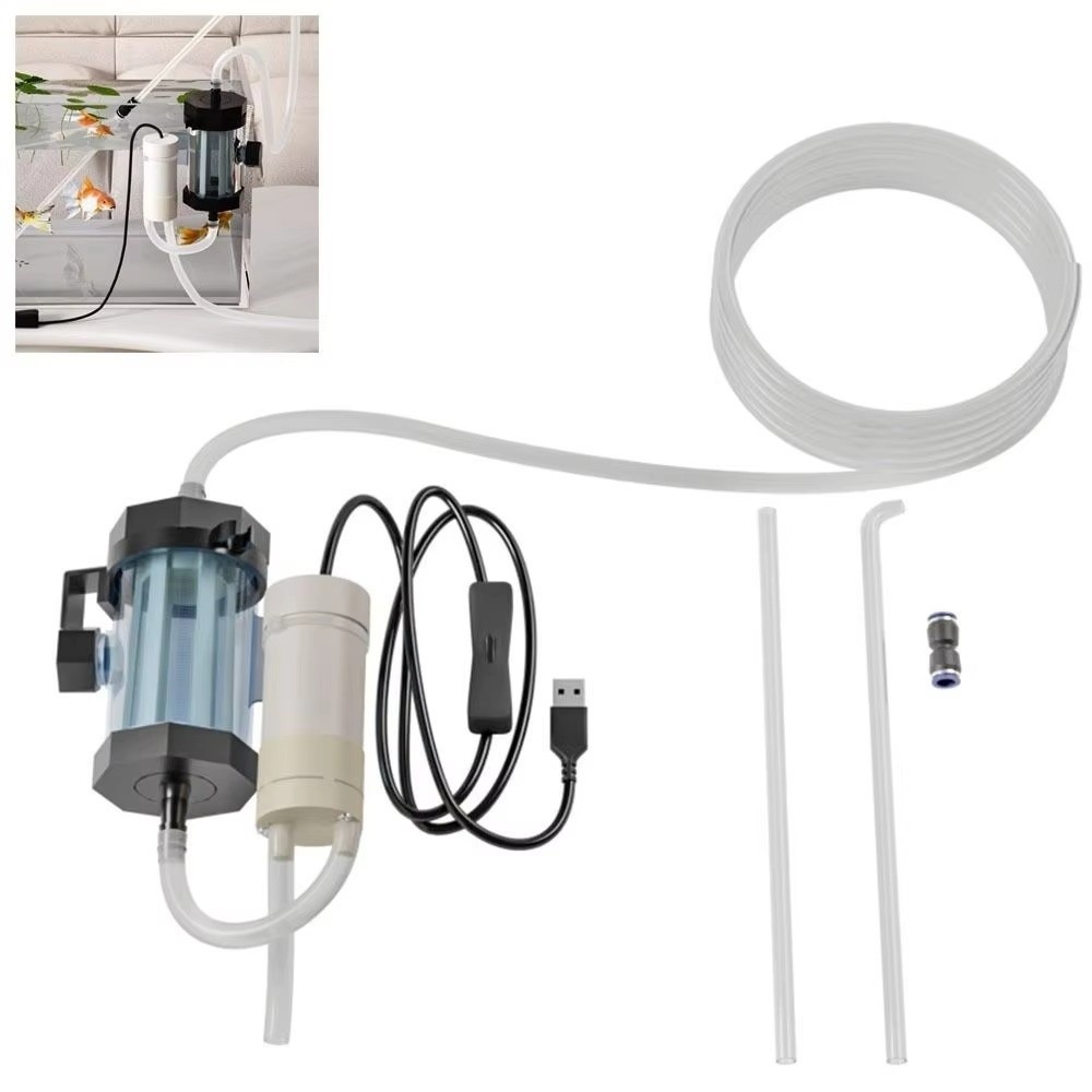 USB ile Çalışan Akvaryum Su De - Marine Aquarium Vacuum incelemesi ve fiyatı