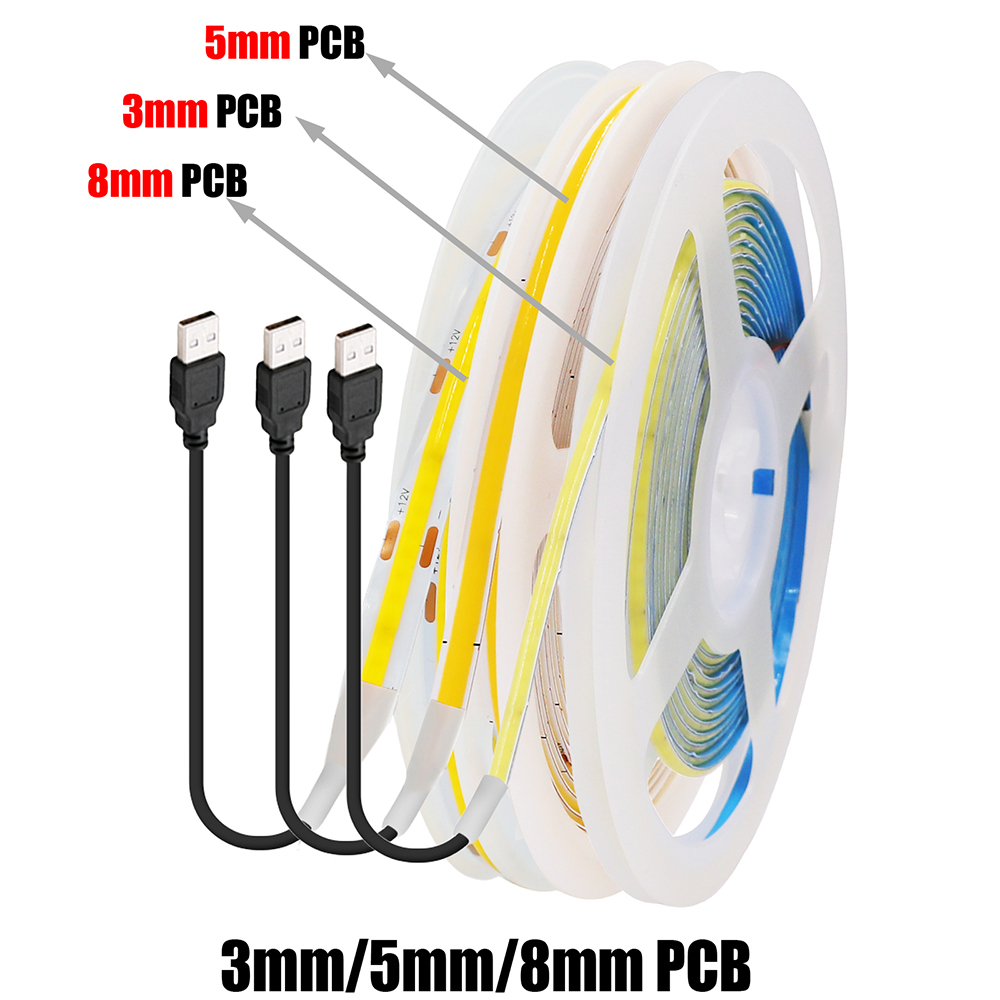 5 V USB 3 MM 5 MM PCB COB LED  - Actinic Blue Led incelemesi ve fiyatı