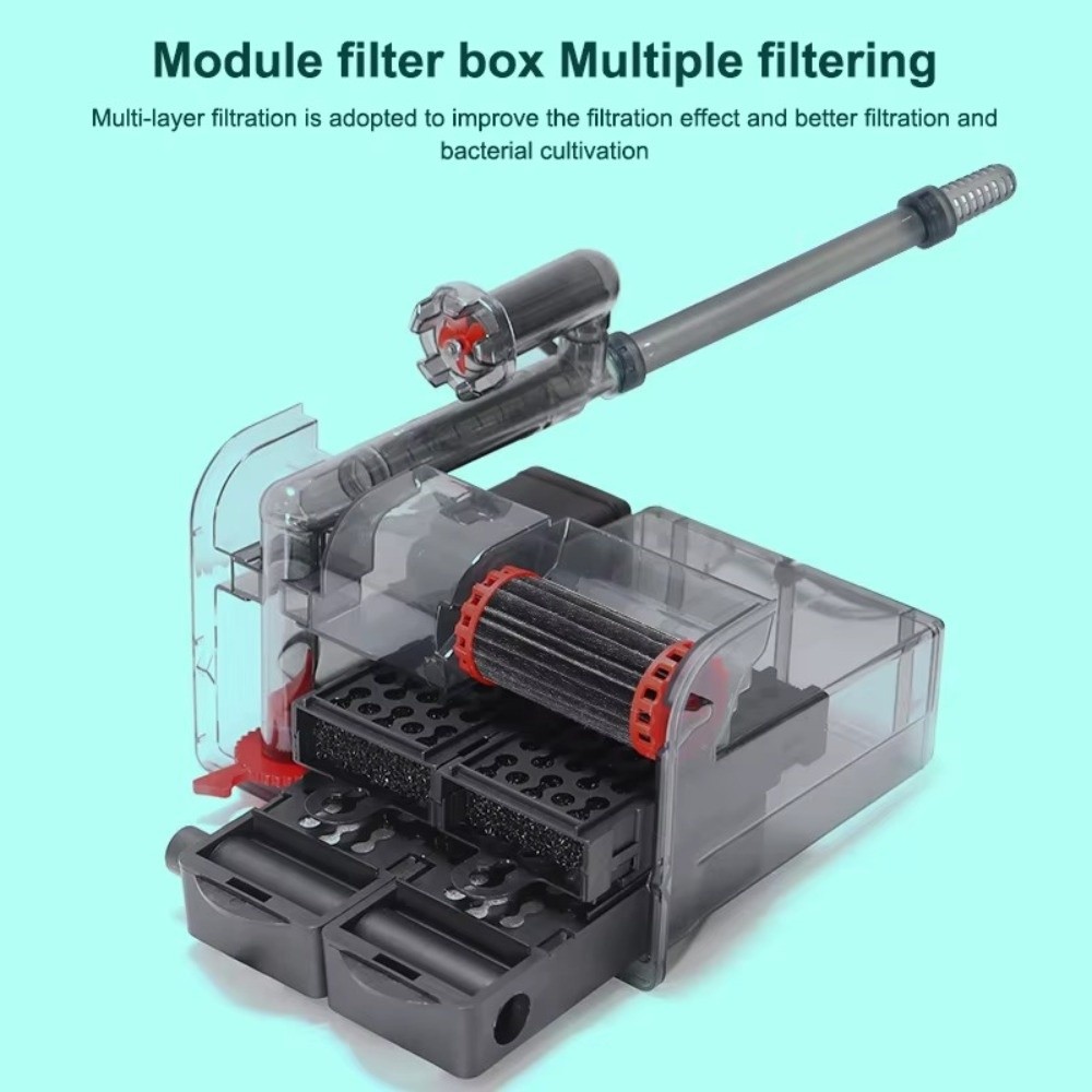 3'ü 1 Arada Balık Tankı Filtre - Marine Aquarium Overflow Box incelemesi ve fiyatı